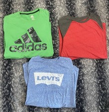 Mixed Brand Youth Boys XL Assorted Short Sleeve T-Shirt Bundle