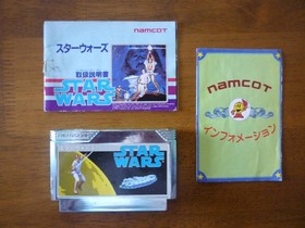 Star Wars Famicom FC Namcot Box Manual Tested NTSC-J Japan Import Rare used JP