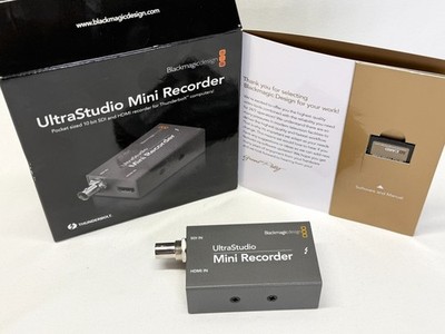 Blackmagic UltraStudio Mini Recorder SDI / HDMI Thunderbolt