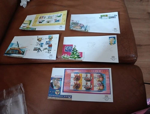 5X POST STAMPS NETHERLANDS/ FIRST DAY OF ISSUE  (Z10)