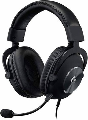 Brand New Logitech G PRO X Black Over-Ear Gaming Headset - Never Used