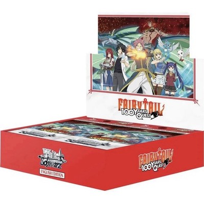 WEISS SCHWARZ TCG: FAIRY TAIL 100 YEARS QUEST BOOSTER BOX English Ver SHIPS NOW