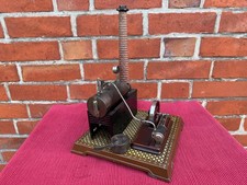 Dampfmaschine liegend Bing, LÄUFT, kein Wilesco, Märklin, Doll, Falk sehr schön