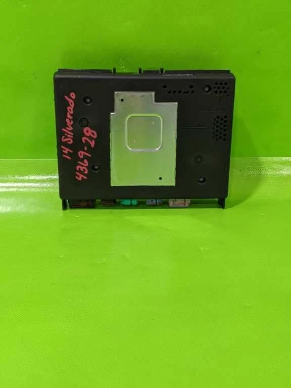 14 15 SILVERADO HMI MÓDULO DE INTERFAZ HOMBRE MÁQUINA FABRICANTE ORIGINAL 4369-28 Foto 2 de 4