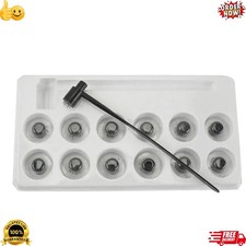 7 Star Needle Plum Blossom Dermal Hammer Set 13pcs Replaceable Heads Kit Therapy
