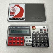 Sharp PC-1270 Ford Credit Lease Marketing Poc...