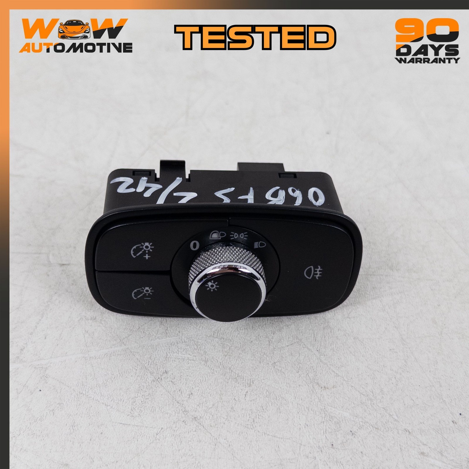 04-19 BENTLEY CONTINENTAL FLYING SPUR GTC GT FRONT HEADLAMP CONTROL SWITCH OEM