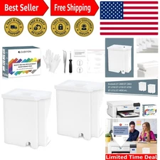 2-Pack Waste Ink Pad Replacement for EcoTank Printers - High Yield & Easy DIY