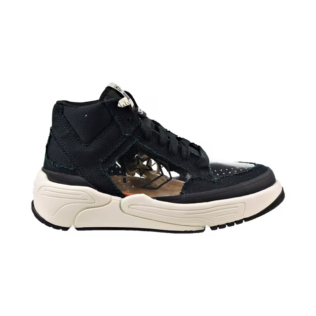 Size Converse Joshua x Vides Weapon CX Hi Men's Shoes  Black-White-Clear