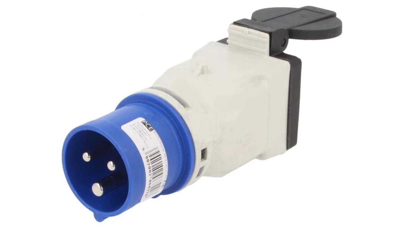 AC Power Connector Transition 16A 230VAC Men's/Female 9433103