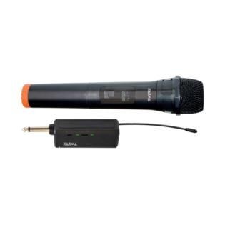Karma SET 169: Radiomicrofono VHF Portatile con Ricevitore Ricaricabile
