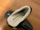 Naturalizer Womens Black Suede Comfort Clog Slip Ons Beige Sherpa Trim 6.5 M — photo 7