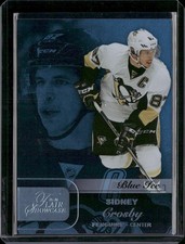 2015-16 Fleer Showcase #1 Sidney Crosby Flair Showcase Blue Ice #/99