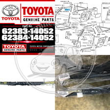 Toyota Genuine Roof Side Rail Weatherstrip No.3 Rh Lh 2 Set Supra Ma70 86-92 New Toyota Genuine Roof Side Rail Weatherstrip No.3 Rh Lh 2 Set Supra Ma70 86-92 New