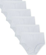 Fruit of The Loom Premium 5-Pk. Brief Underwear 6DPUSB1 White Heather Size 9 2X