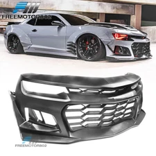 Fits 14-15 Chevy Camaro 1LE Style Front Bumper Conversion Cover Kit PP