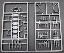 Warhammer 40k Chaos Marines Rhino Trophy Racks Ram Spikes Chains Exhaust Ports