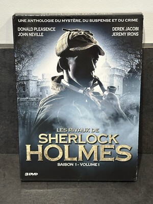 LES RIVAUX DE SHERLOCK HOLMES SAISON 1 VOLUME 1 COFFRET 3 DVD PLEASÉNCE IRONS