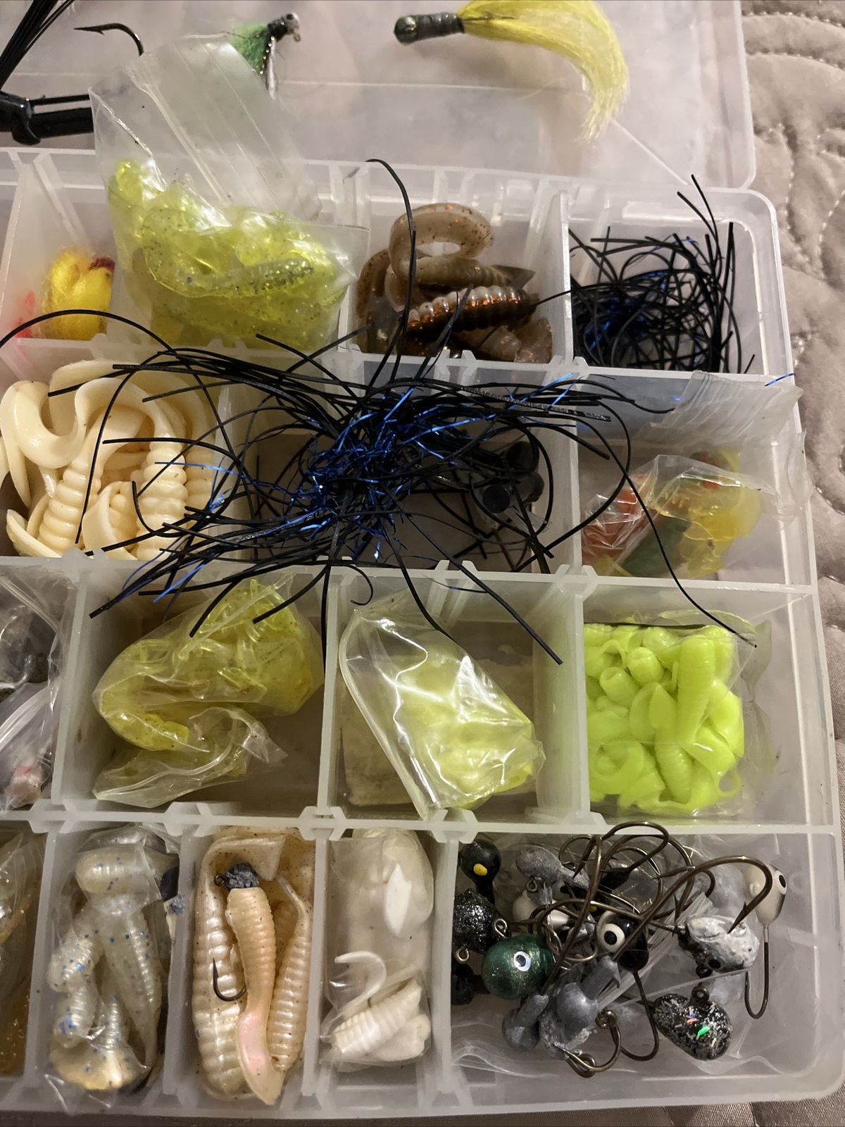 Lot Bundle Fishing Lure Making Supplies Lures Bodies Hooks Etc eBay