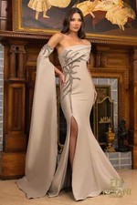 Terani Couture 242M3311 Evening Dress LOWEST PRICE GUARANTEE NEW Authentic