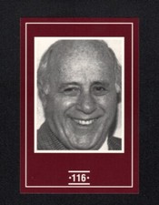 Red Auerbach Basketball Coach 1991 Face To Face Game Famous Celebrity Card