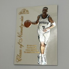 1996-97 Flair Showcase Stephon Marbury Class Of 96 Rookie RC #14 Timberwolves