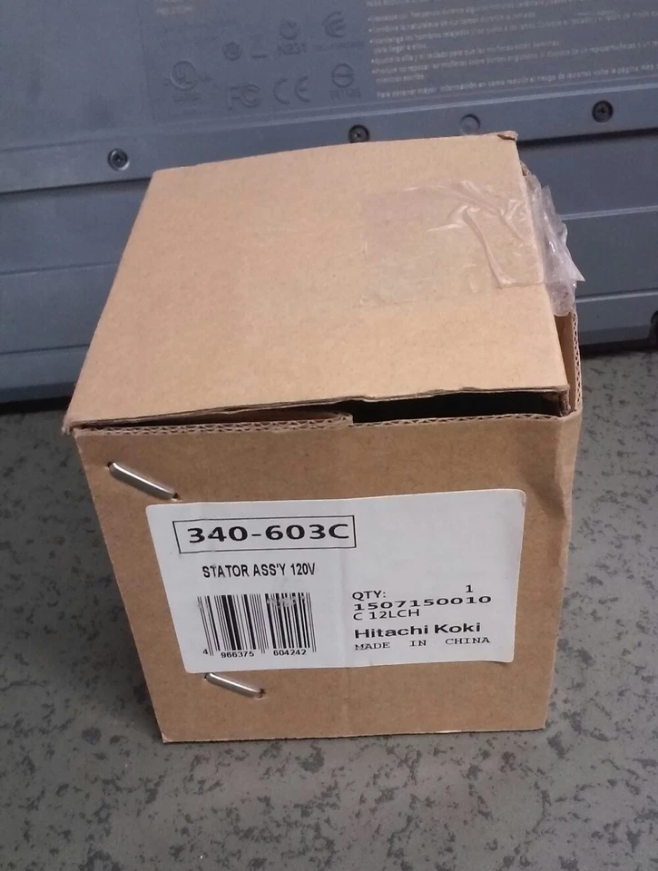 Conjunto de estator 340-603C 120V Hitachi pieza genuina para sierra ingletadora compuesta Foto 2 de 2