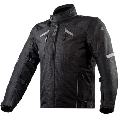 Open Box LS2 Women's Serra EVO Motorcycle Jacket Black Size XL