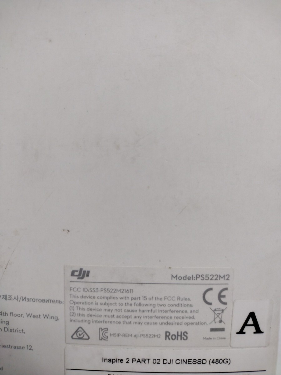 DJI CINESSD 480BG SSD for DJI Inspire 2 for sale online | eBay DJI CINESSD 480BG SSD for DJI Inspire 2 for sale online | eBay