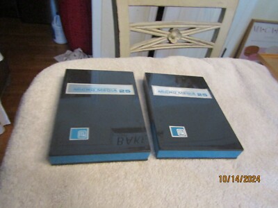 Vintage 3M Scotch & Micro Media 25 3'' Reel Magnetic Tape Set of 2 NOS 1965