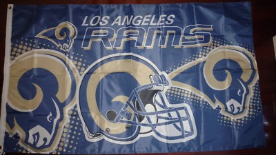 Los Angeles Rams 3x5 Flag. US seller. Free shipping within the US