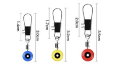 30 X DEAD BAITING SLIDER BEADS FLOAT LINK, MIXED SIZES LEDGER LINK BEADS,