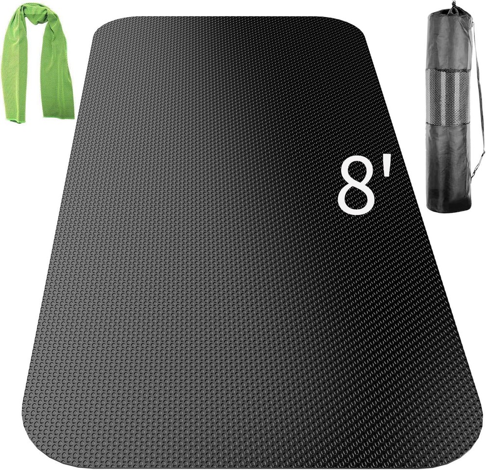 Extra-Large Durable Exercise Mat for Treadmills, Bikes, and Fitness Equipment Extra-Large Durable Exercise Mat for Treadmills, Bikes, and Fitness Equipment