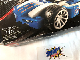 Blue Sprinter - LEGO RACERS - LEGO 8163 (See Photos & Description)