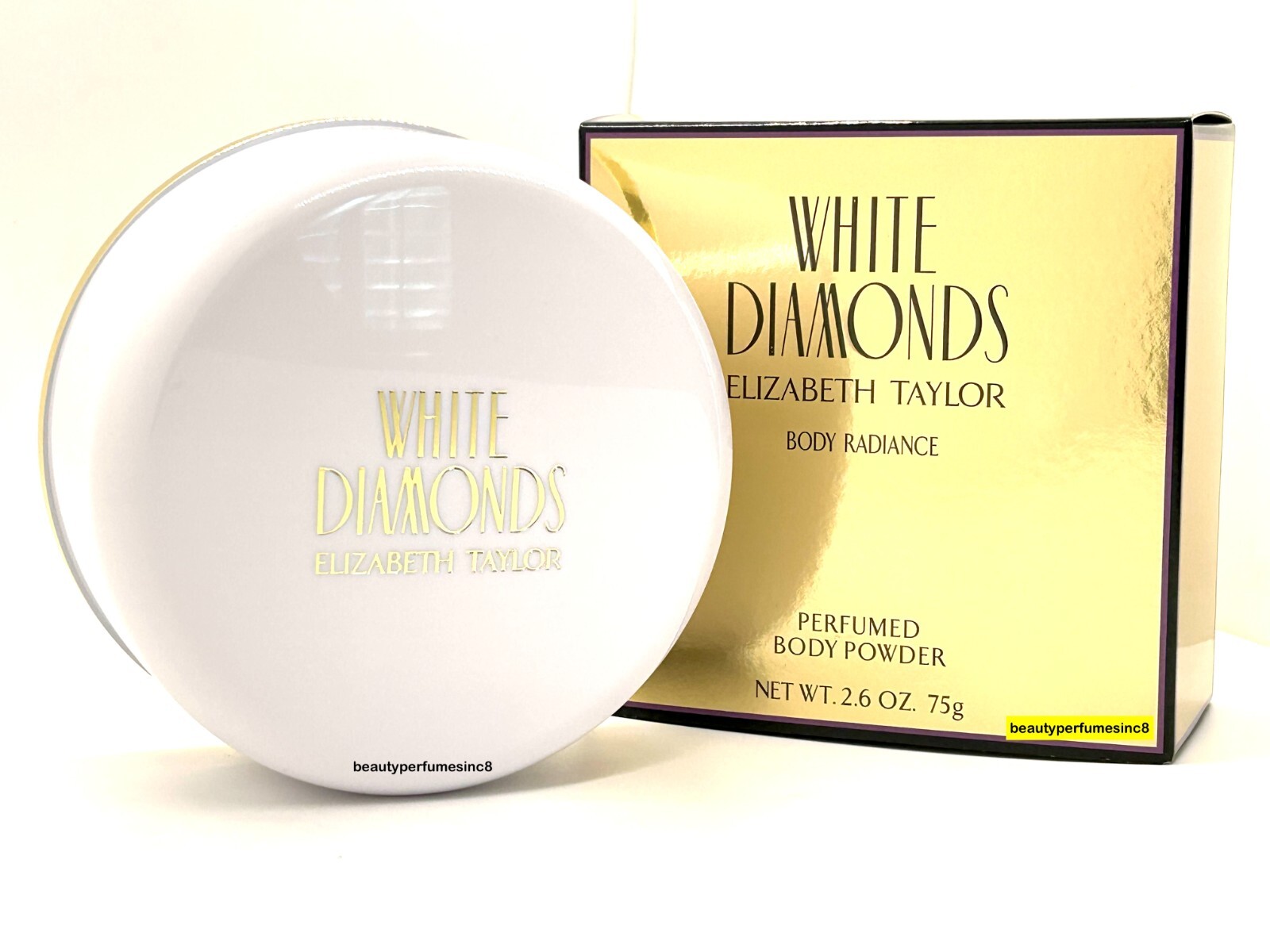 WHITE DIAMONDS Elizabeth Taylor, 2.6 oz Perfumed Body Powder Women | eBay