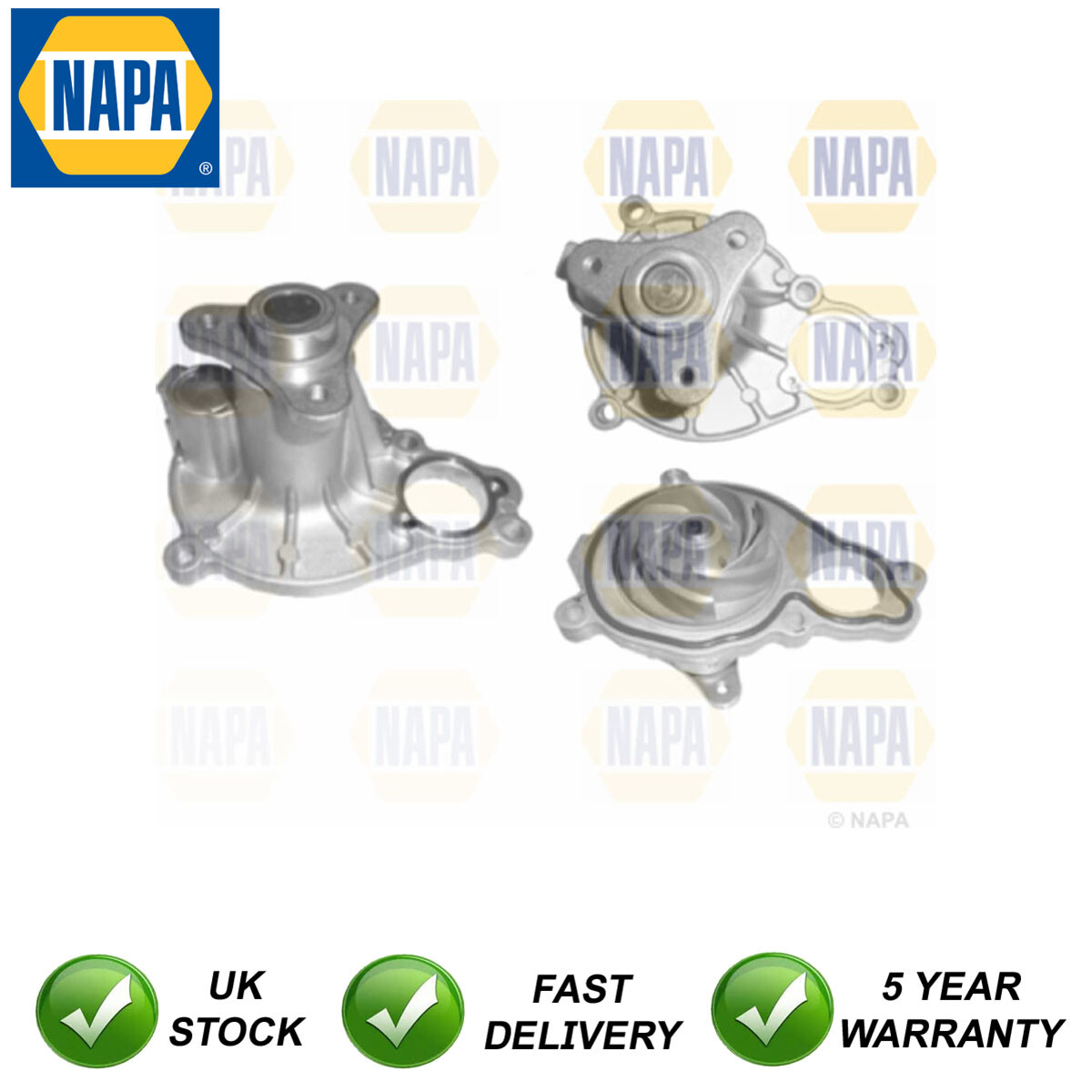 Water Pump NAPA Fits BMW 3 Series 4 5 1 2 6 X3 2.0 3.0 11518638026 eBay