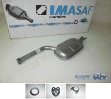 IMASAF Auspuff Mitteltopf + Anbauteile für Mercedes 190 (W201) D 2.5 1985-1993 IMASAF Auspuff Mitteltopf + Anbauteile für Mercedes 190 (W201) D 2.5 1985-1993