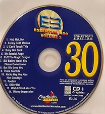 30 E3 ESSENTIAL CHARTBUSTER  KARAOKE CDG DISC