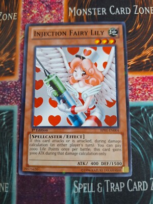 Yu-Gi-Oh! Injection Fairy Lily BP01-EN004 Starfoil Rare 1st Edition Near  Mint | eBay