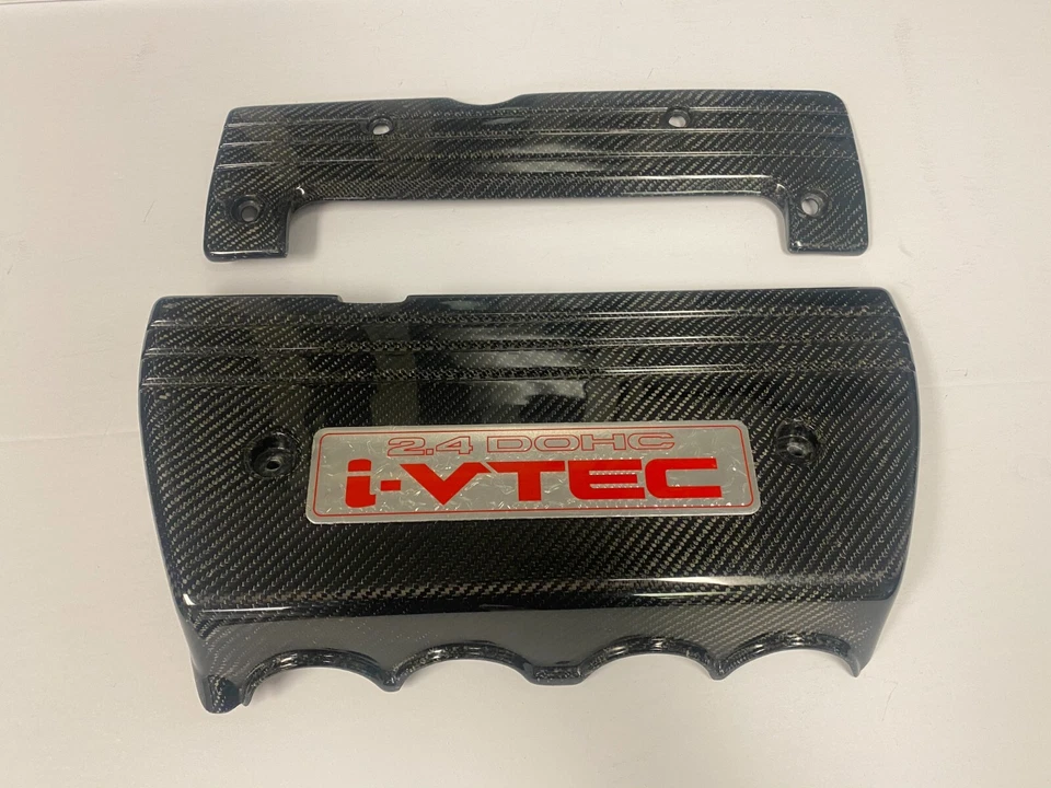 Carbon Fiber Intake Manifold & Spark plug Cover for 2008-2012 Honda Accord 2.4L - Image 4 of 4