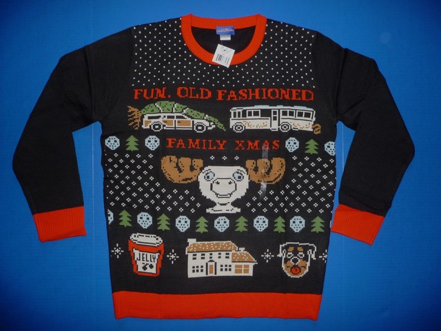 National Lampoon's Christmas Vacation Ugly Sweater Men's Size:Lg. - XL - 2XL NEW | eBay