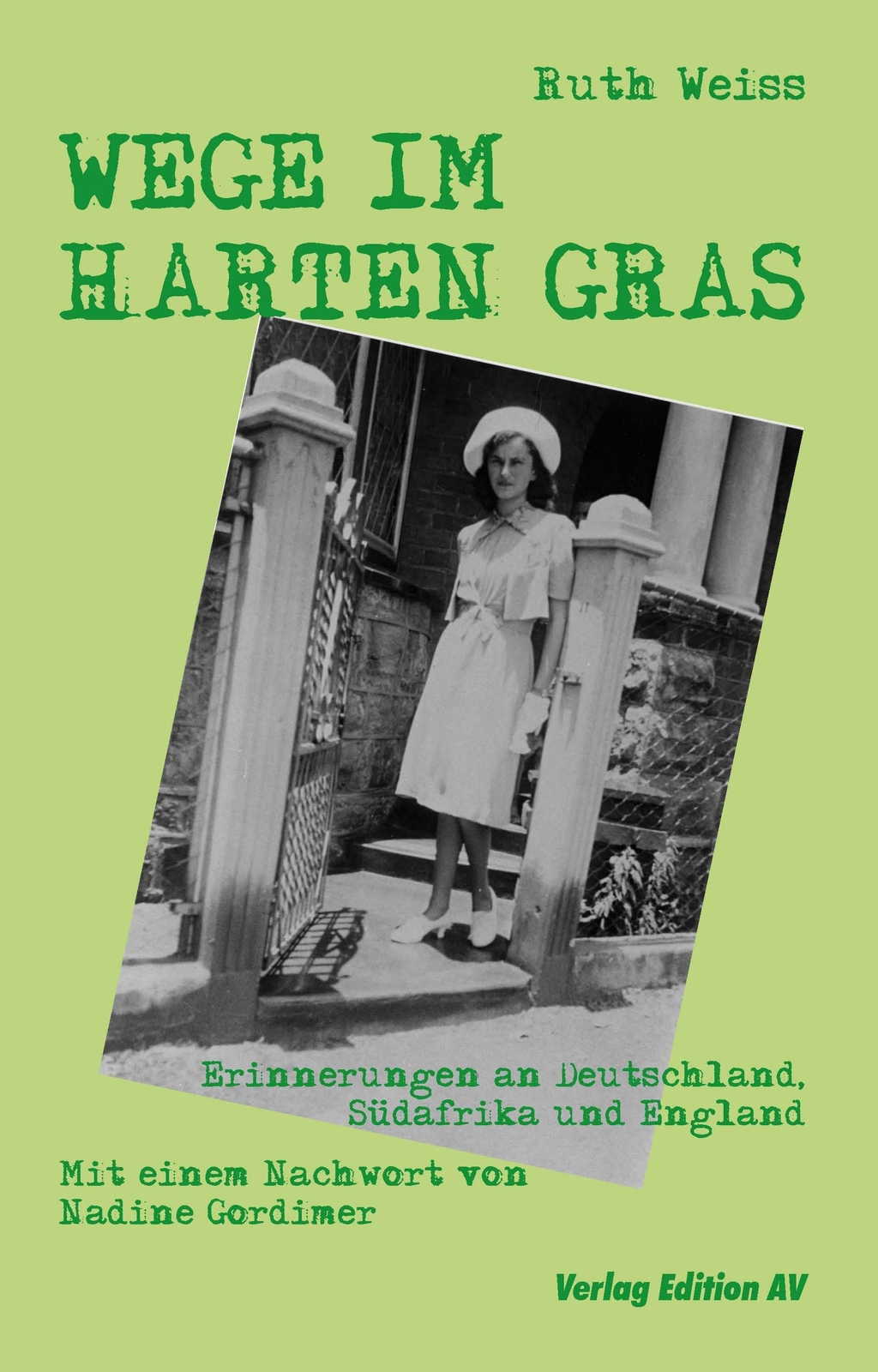 Thumbnail - Wege Harten Gras - Ruth Weiss - 9783868411621