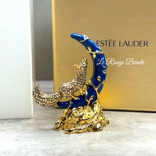 Estee Lauder Solid Perfume Compact - Celestial Moon Fox 2022 Limited Crystal