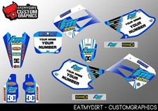 FOR TM 125 250 300 400 00-03 SEMI CUSTOM KIT GRAPHICS STICKERS MOTOCROSS DECALS