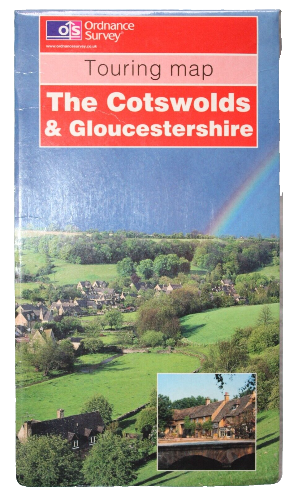 Ordnance Survey Touring Map The Cotswolds & Gloucetershire
