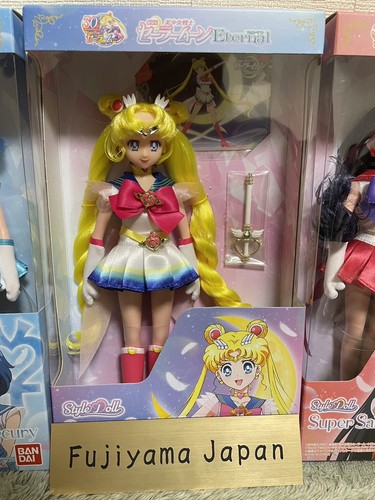 Sailor Moon Eternal Style Doll Moon Mars Mercury Jupitar Venus 5 Set F/S - Picture 16 of 22