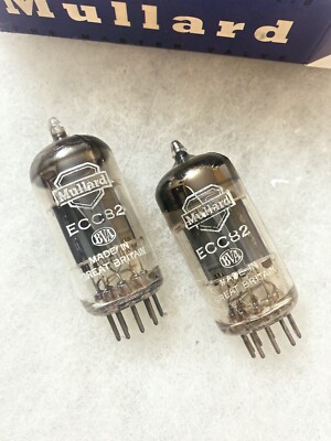 Mullard 12AU7 ECC82 CV491 O getter NOS NIB Excellent Sounding | eBay
