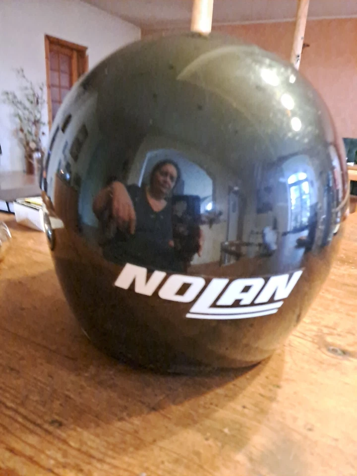 Notlan N60 Motorradhelm schwarz Integralhelm XS - Bild 4 von 4
