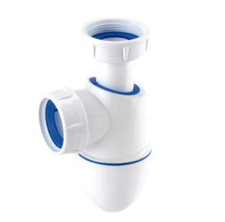 Siphon Easyphon d'Évier Ø 40 mm joints imperdable bleu étanche pour la cuisine