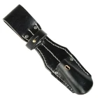 Military WWII WW2 German 98K 98 K Bayonet Leather Frog Black